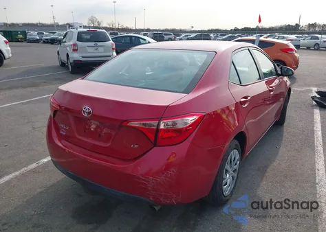 2018 Toyota Corolla Le из США, поврежденный, VIN 2T1BURHE9JC997167